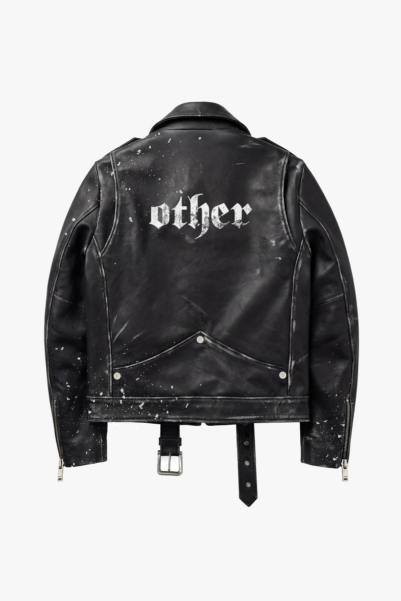 OTHER PRINT STUDIO BIKER JACKET