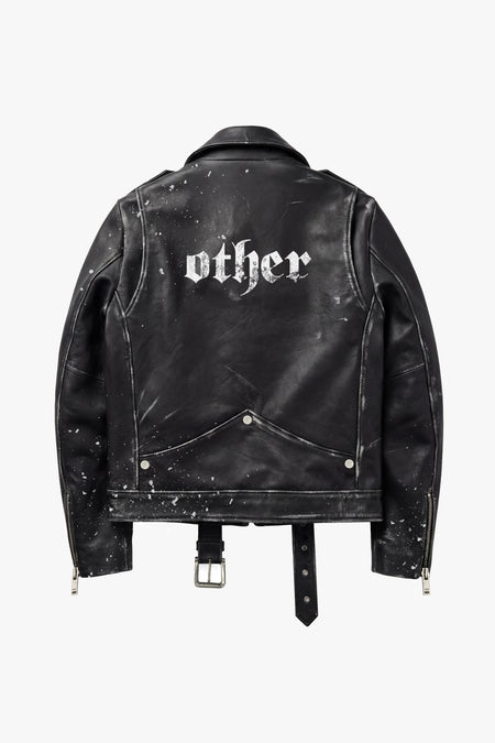 OTHER PRINT STUDIO BIKER JACKET