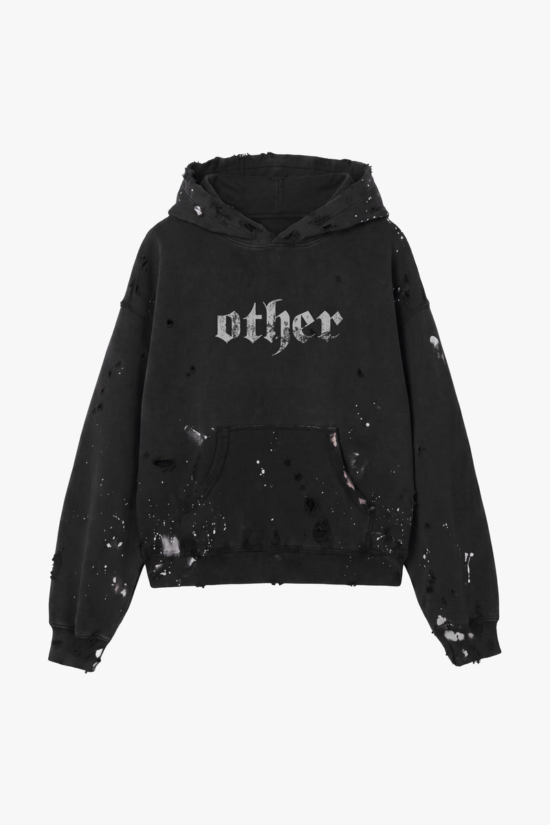 OTHER PRINT STUDIO CROPPED HOODIE
