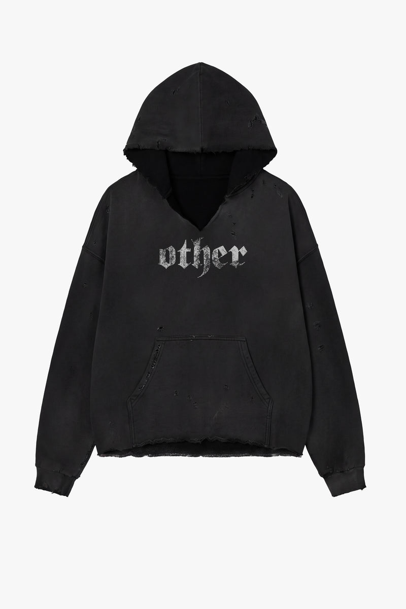 OTHER DISTRESSED HOODIE