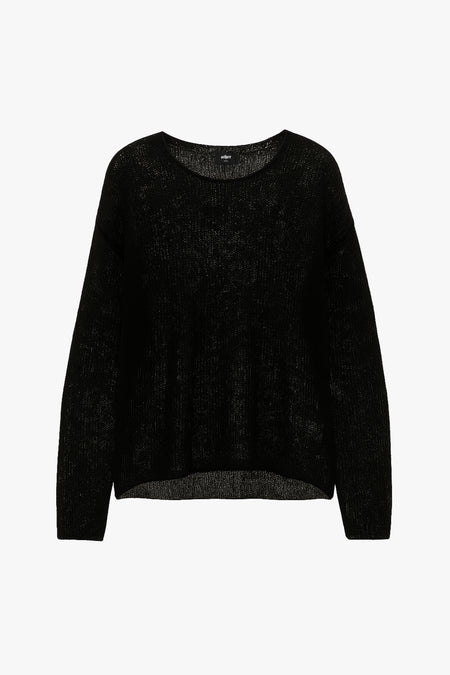 OVERSIZED NAVARRO JUMPER - Black