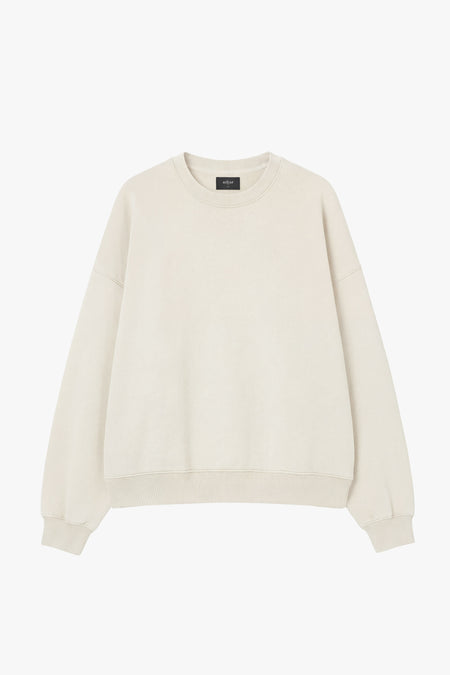 Vintage Issue Oversized Sweatshirt - Vintage White