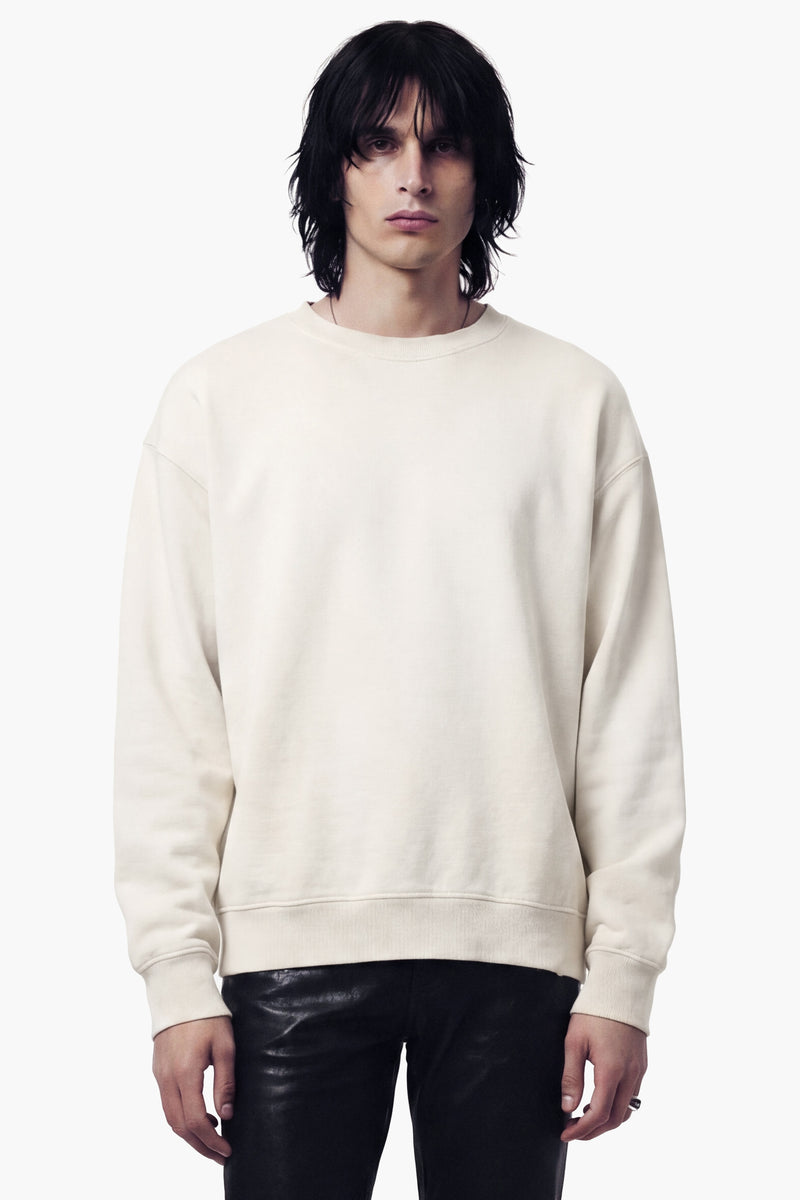 Vintage Issue Oversized Sweatshirt - Vintage White