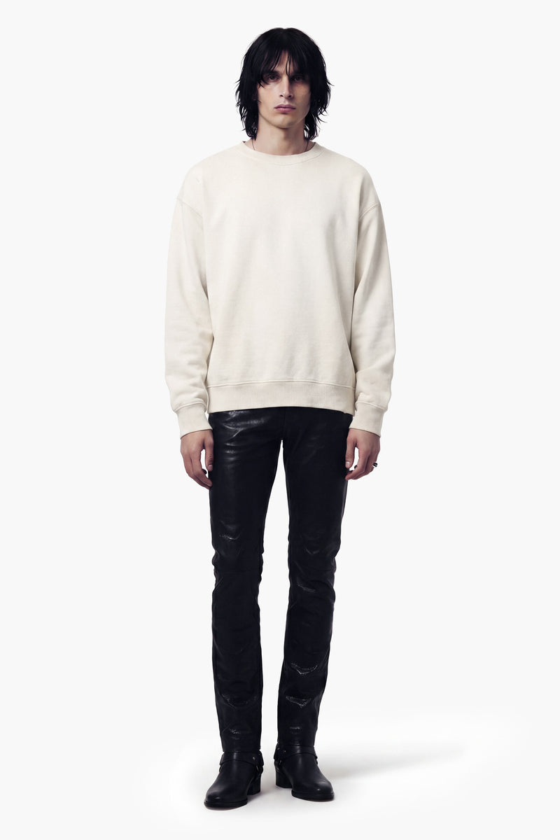 Vintage Issue Oversized Sweatshirt - Vintage White