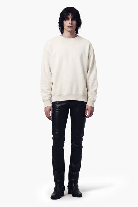Vintage Issue Oversized Sweatshirt - Vintage White