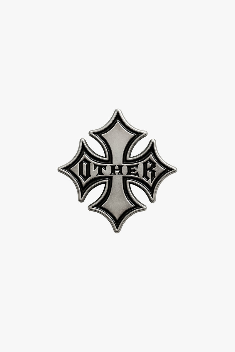 Icon Pin Badge - Silver