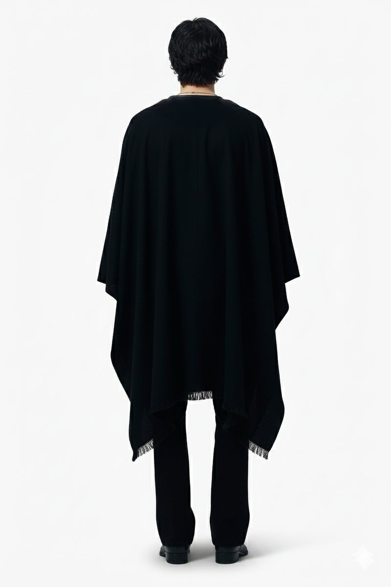 The Poncho - Black