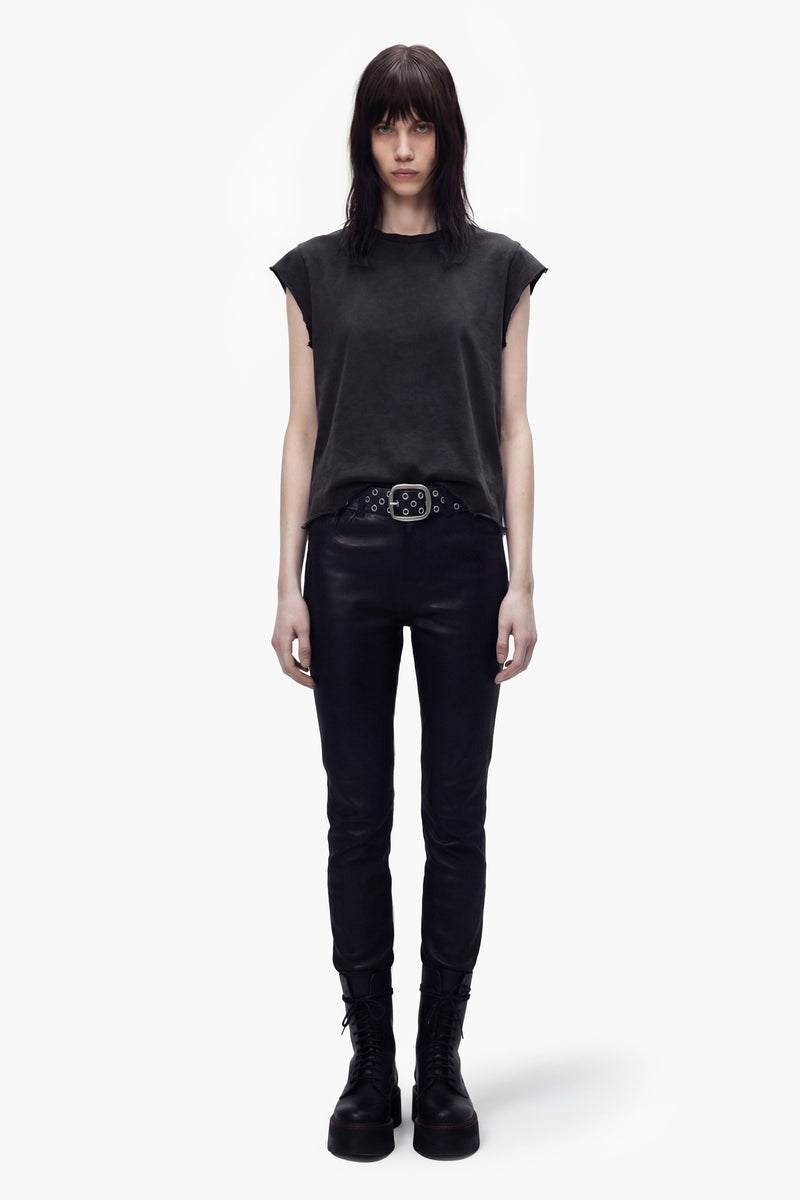 Rocker Tee - Black- Women