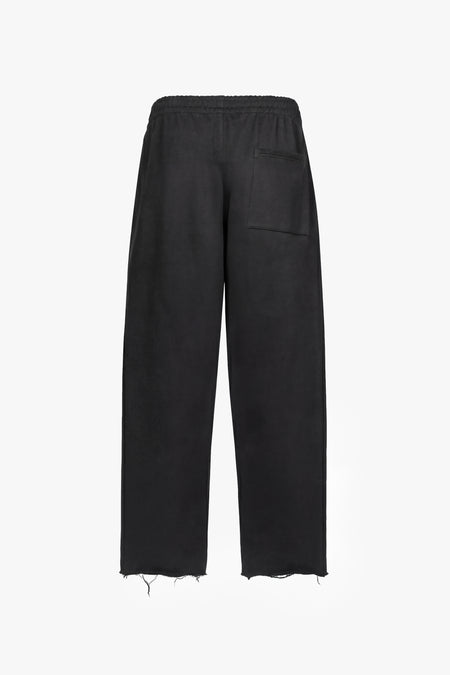 Icons Vintage Issue Raw Edge Wide Leg Sweatpants - Vintage Black - Women