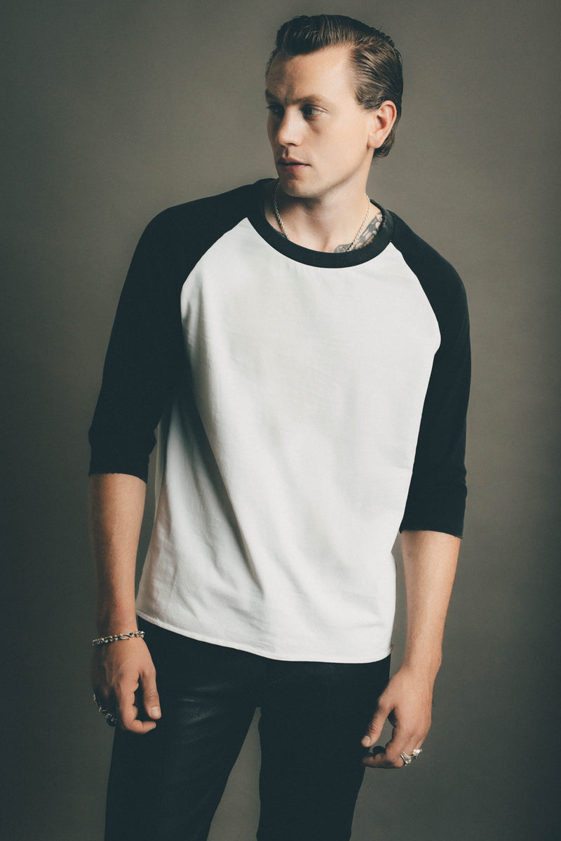 The Vintage Baseball Tee | White