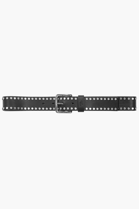 The Sid Belt | Black Leather