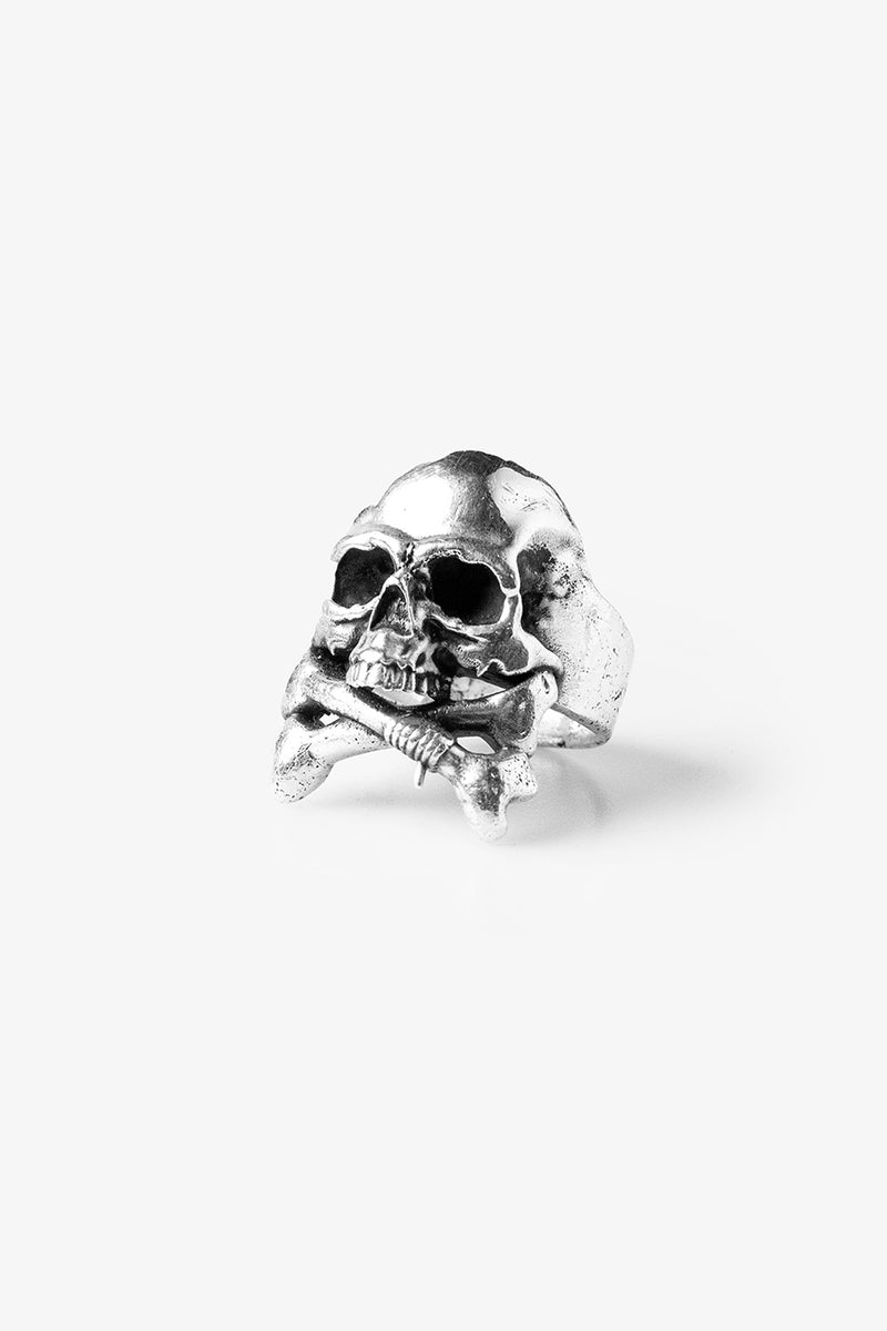 .925 Skull & Crossbones Ring | Silver