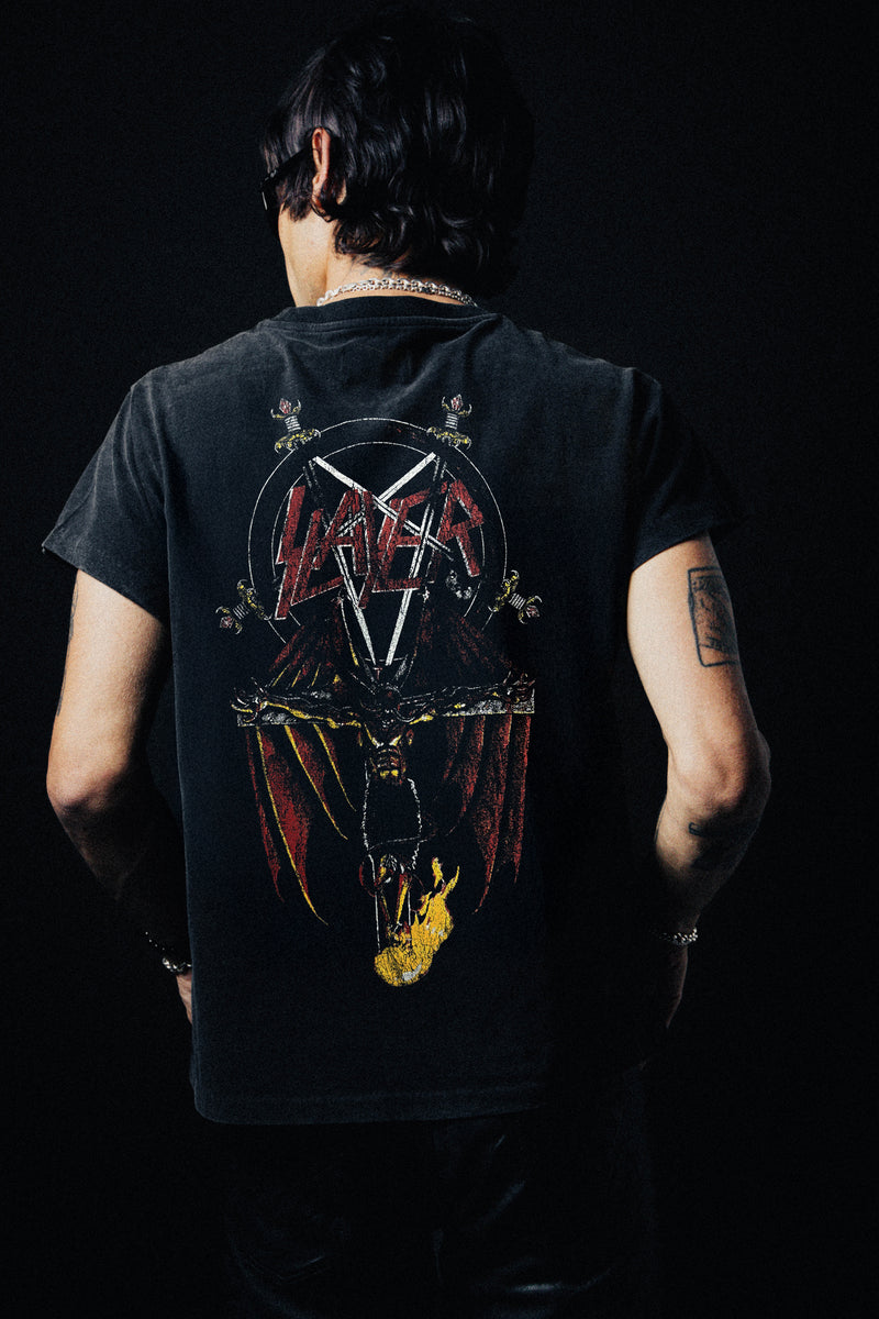 SLAYER CRUCIFIXION VINTAGE T-SHIRT