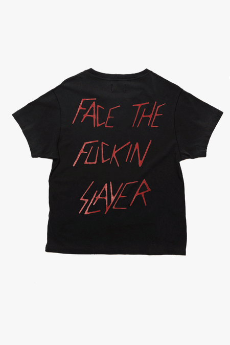 SLAYER FACE THE FUCKIN SLAYER VINTAGE T-SHIRT