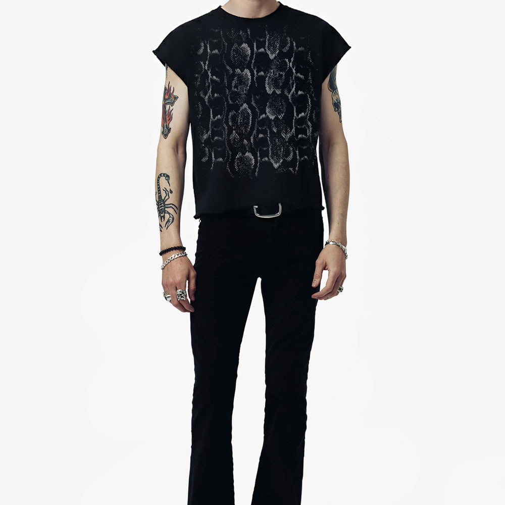 SNAKE ROCKER TEE - BLACK & OTHER