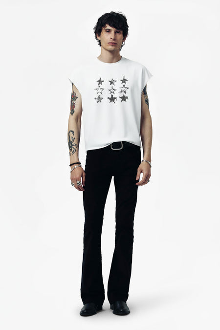 STARS ROCKER TEE - WHITE
