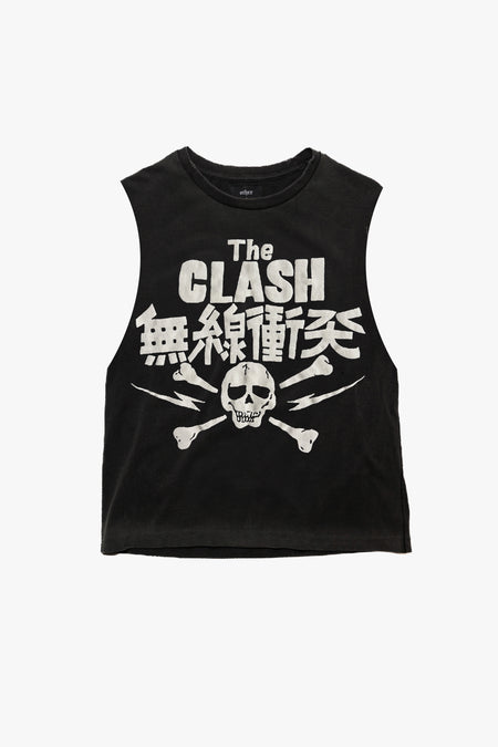 THE CLASH JAPAN VINTAGE TANK