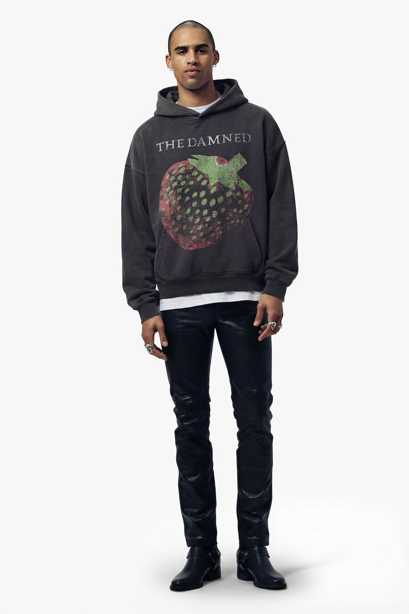 THE DAMNED STRAWBERRY VINTAGE HOODIE