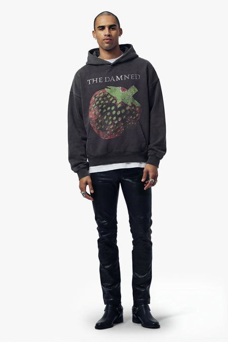 THE DAMNED STRAWBERRY VINTAGE HOODIE
