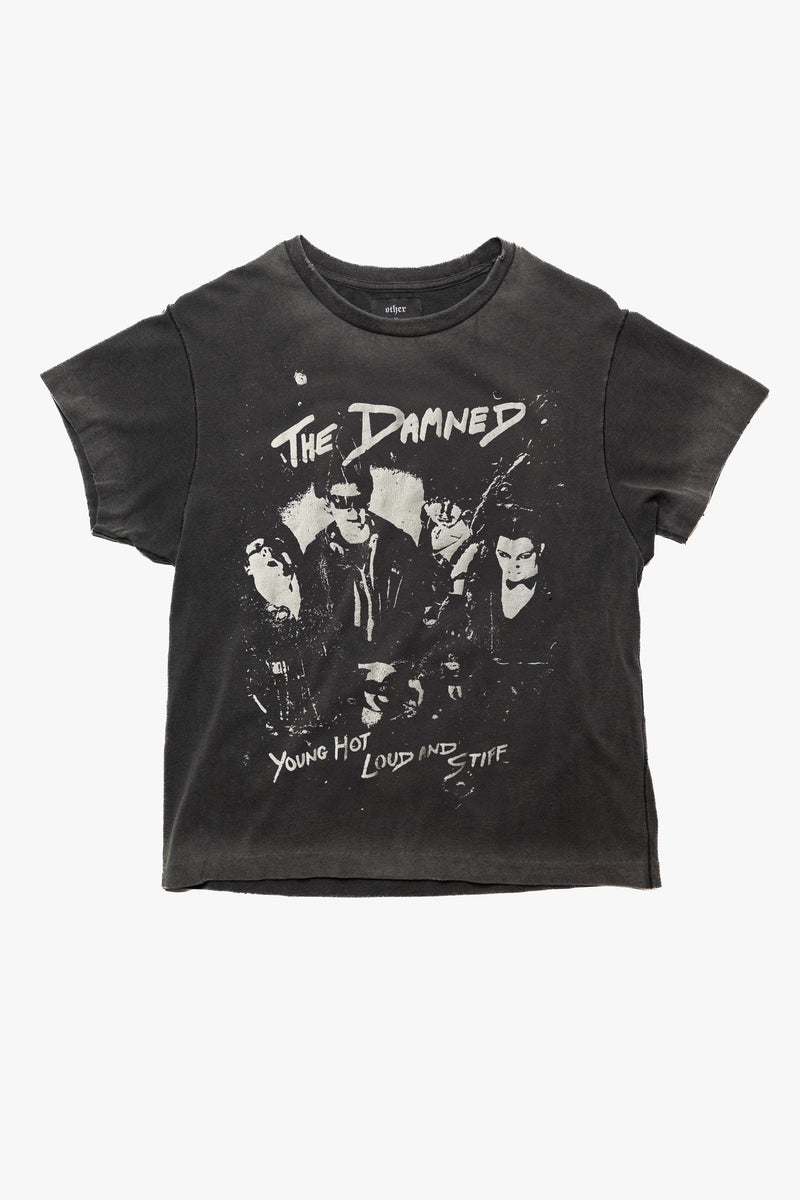 THE DAMNED YOUNG HOT LOUD & STIFF VINTAGE T-SHIRT