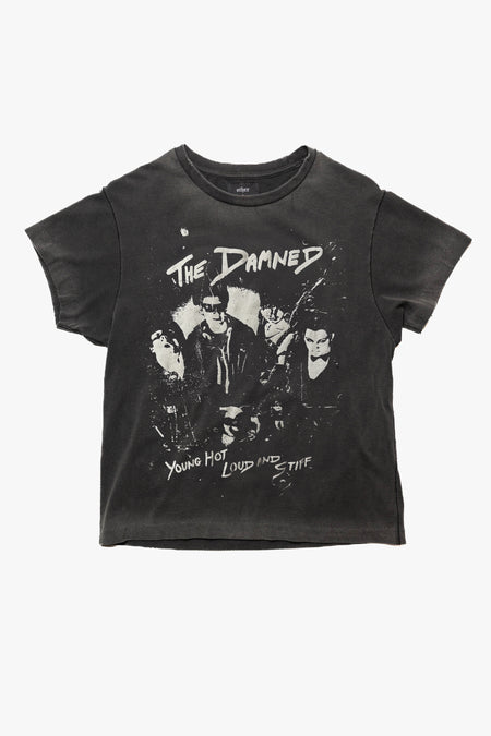 THE DAMNED YOUNG HOT LOUD & STIFF VINTAGE T-SHIRT
