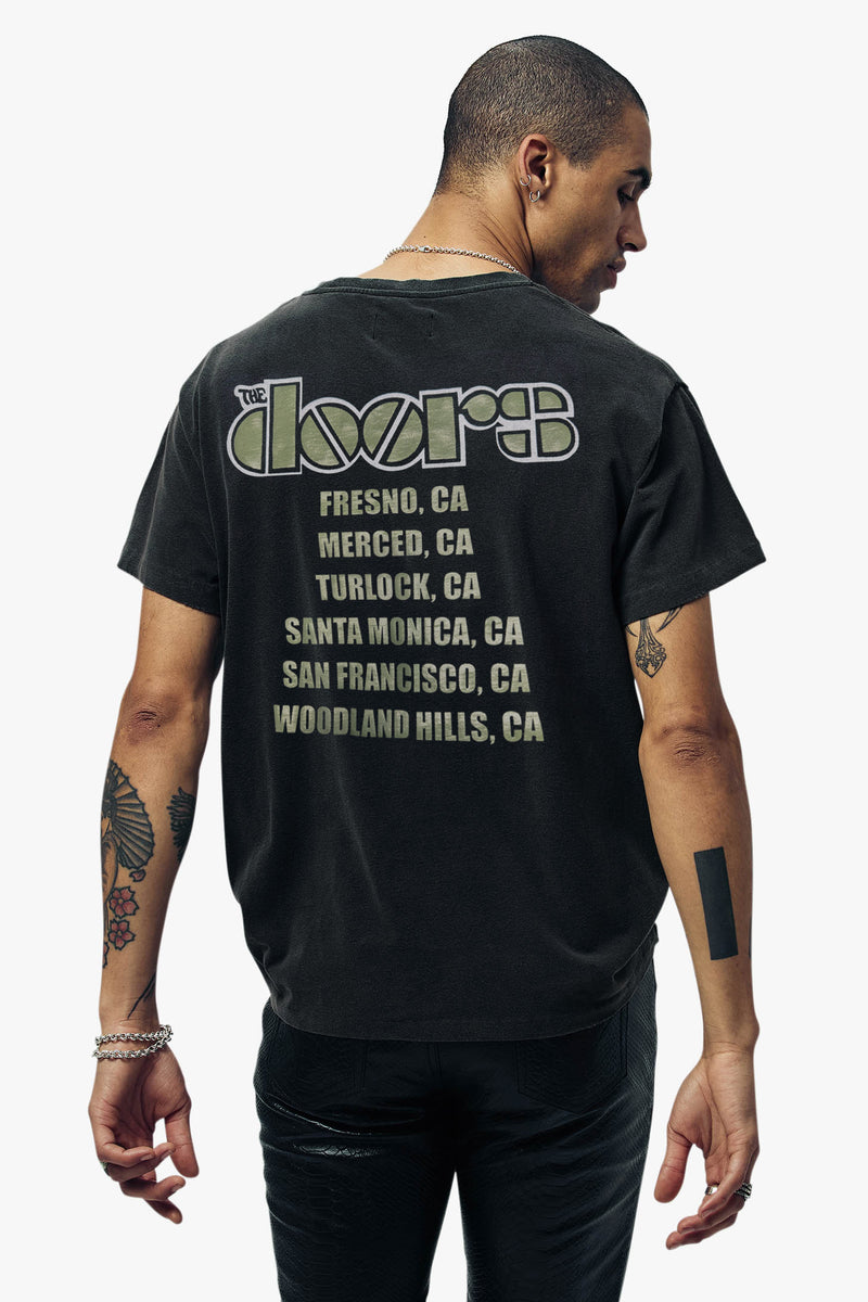 THE DOORS CALIFORNIA TOUR VINTAGE T-SHIRT