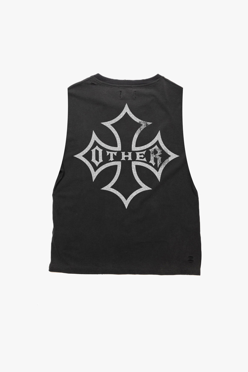 Icon Vintage Issue Tank - Heavy Relic Black - Women