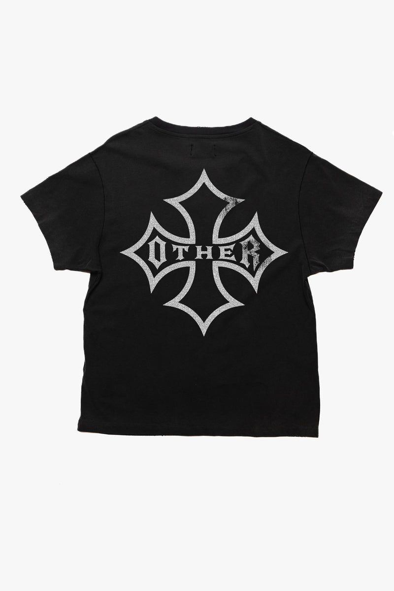 Icon Vintage Issue T-Shirt - Worn Black - Women