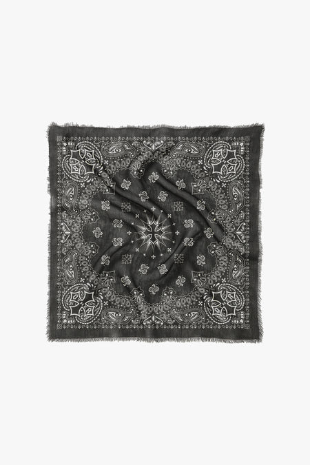 Chiffon Bandana - Black
