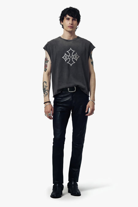 Icon Vintage Issue Raw Edge T-Shirt - Heavy Relic Black