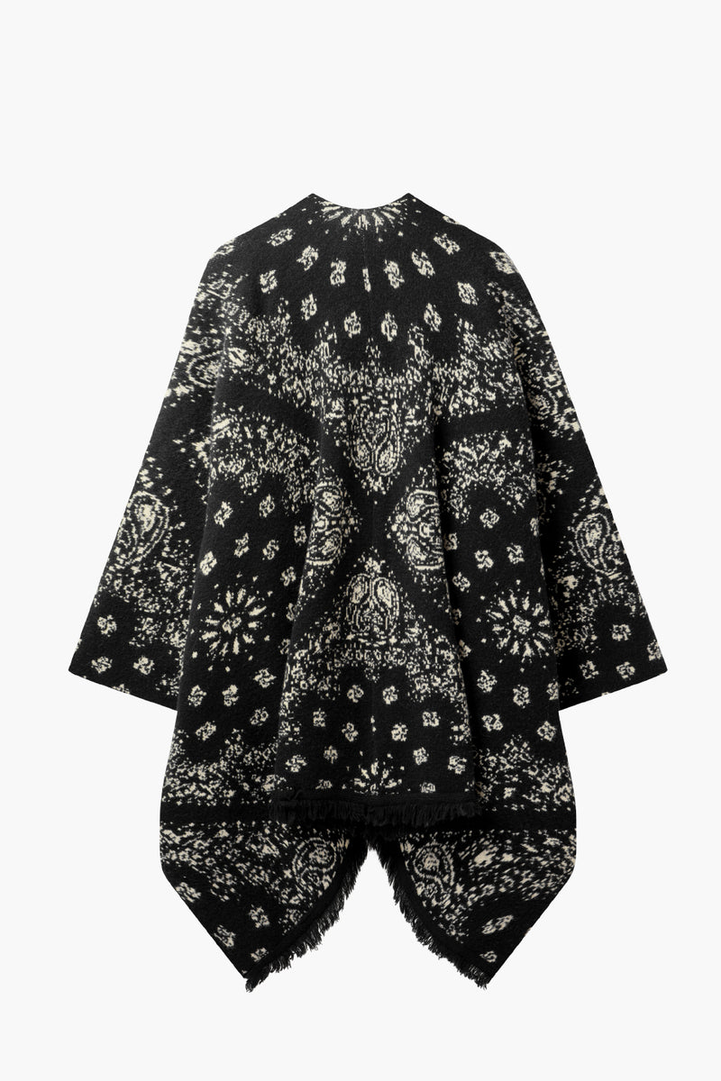 The Poncho Patchwork Bandana | Black