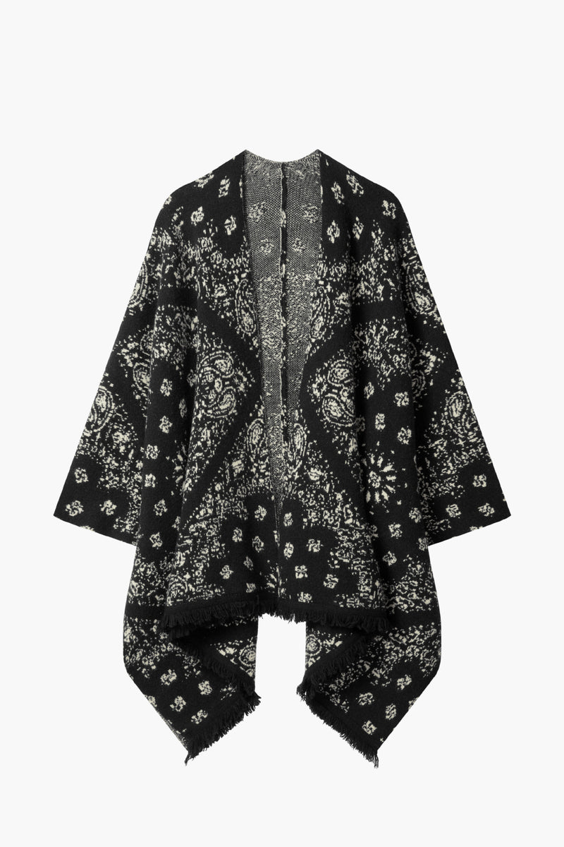 The Poncho Patchwork Bandana | Black