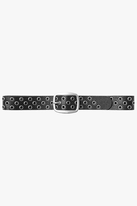 WEILAND BELT - BLACK LEATHER