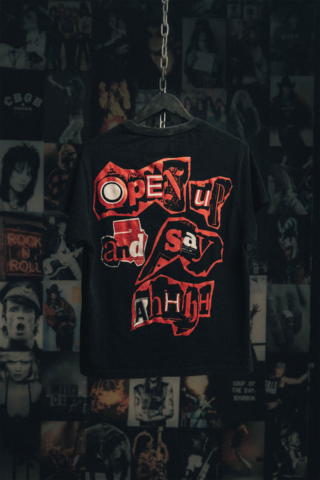 POISON OPEN UP & SAY AHH VINTAGE T-SHIRT