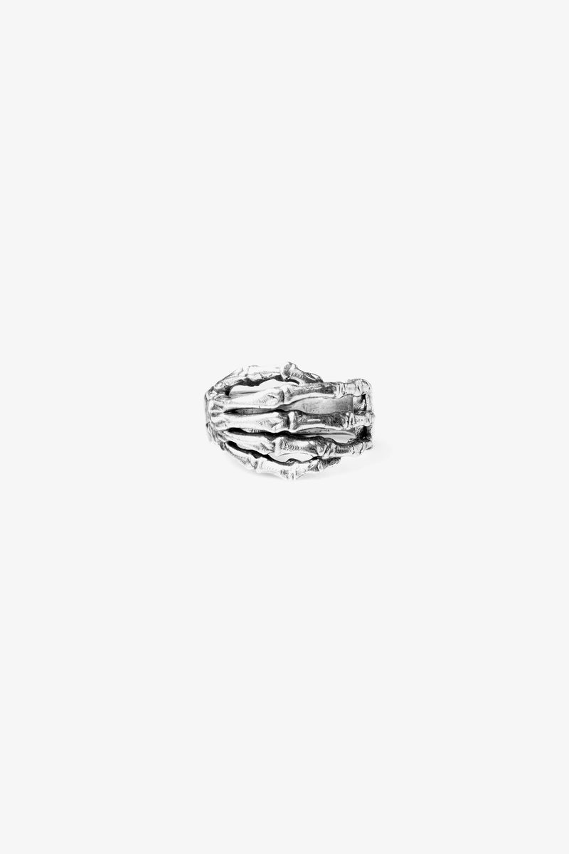 .925 Skeleton Hand Ring