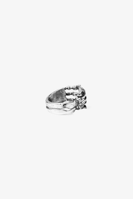 .925 Skeleton Hand Ring