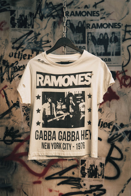 RAMONES GABBA GABBA HEY VINTAGE T-SHIRT