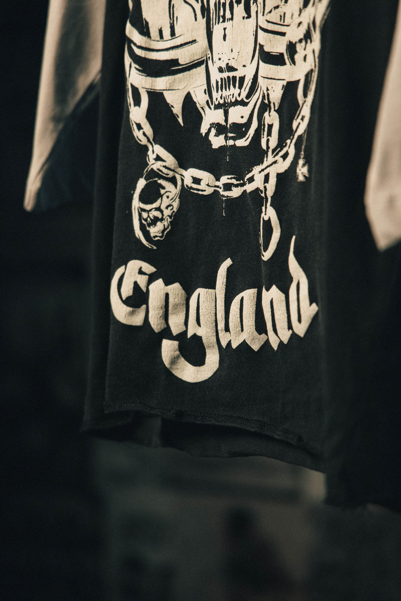 Motörhead England Vintage Baseball Tee