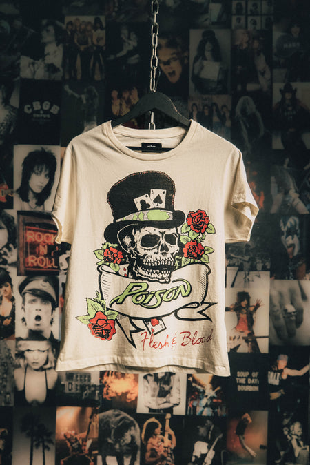 POISON FLESH & BLOOD VINTAGE T-SHIRT