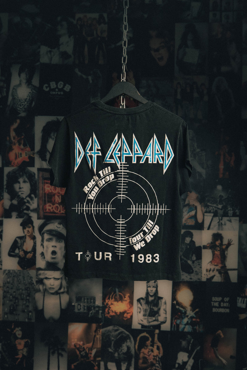 DEF LEPPARD PYROMANIA VINTAGE T-SHIRT