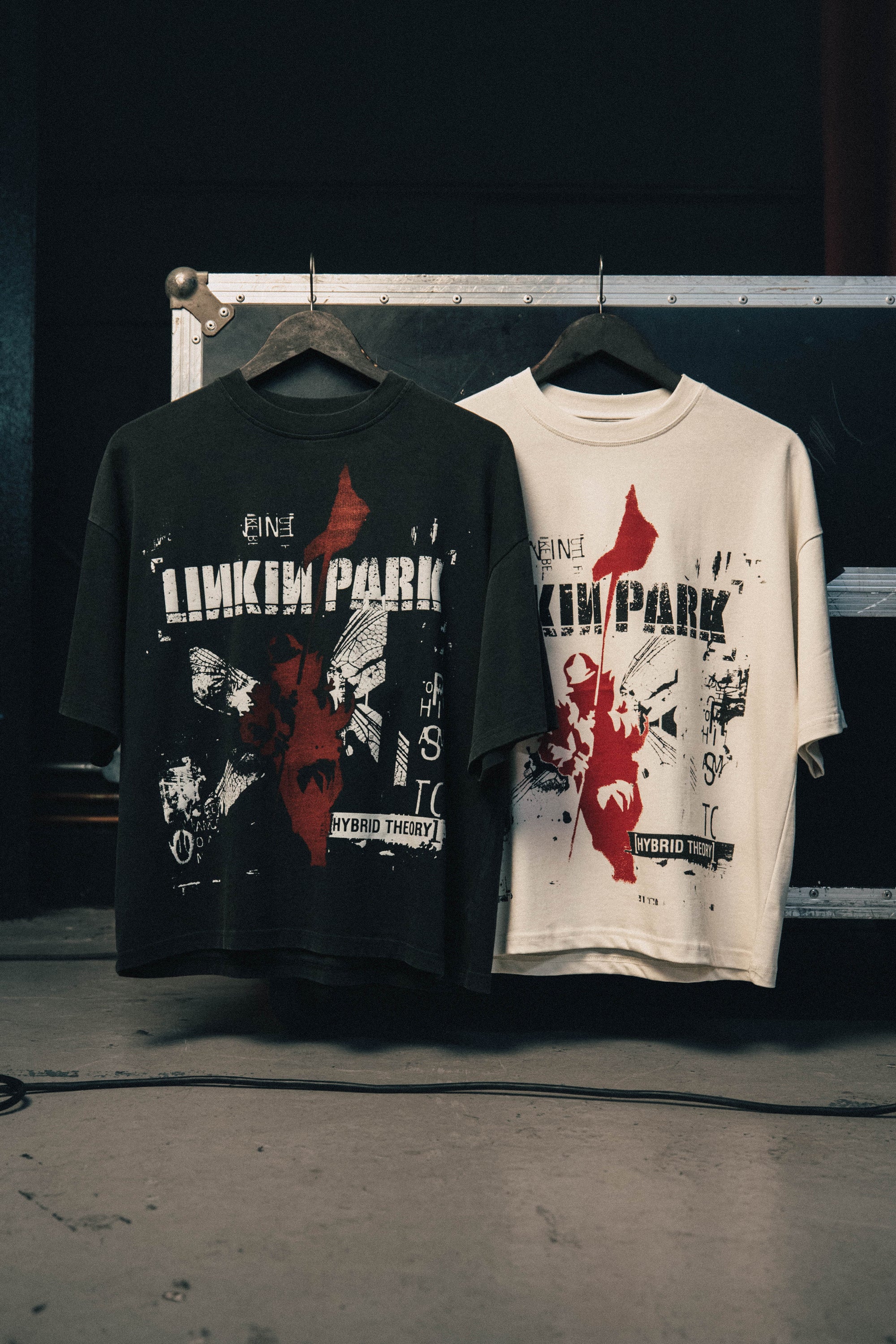 Merchcode LINKIN PARK OML - Sweat à capuche - charcoal/gris Merchcode LINKIN PARK OML - Sweat à capuche - charcoal/gris