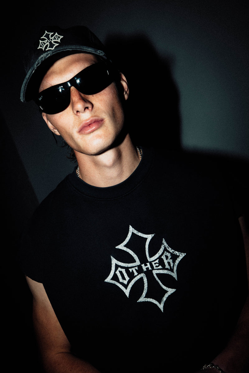 Icon Baseball Hat Vintage - Black Denim