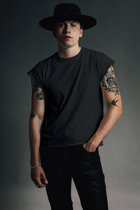 Rocker Tee - Vintage Black