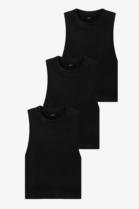 Vintage Issue Tank Bundle - Worn Black