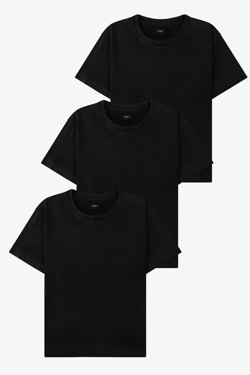 Vintage Issue T-Shirt Bundle - Worn Black