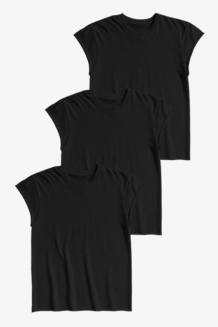 Rocker Tee Bundle - Jet Black