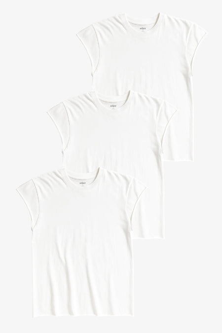 Rocker Tee Bundle - White