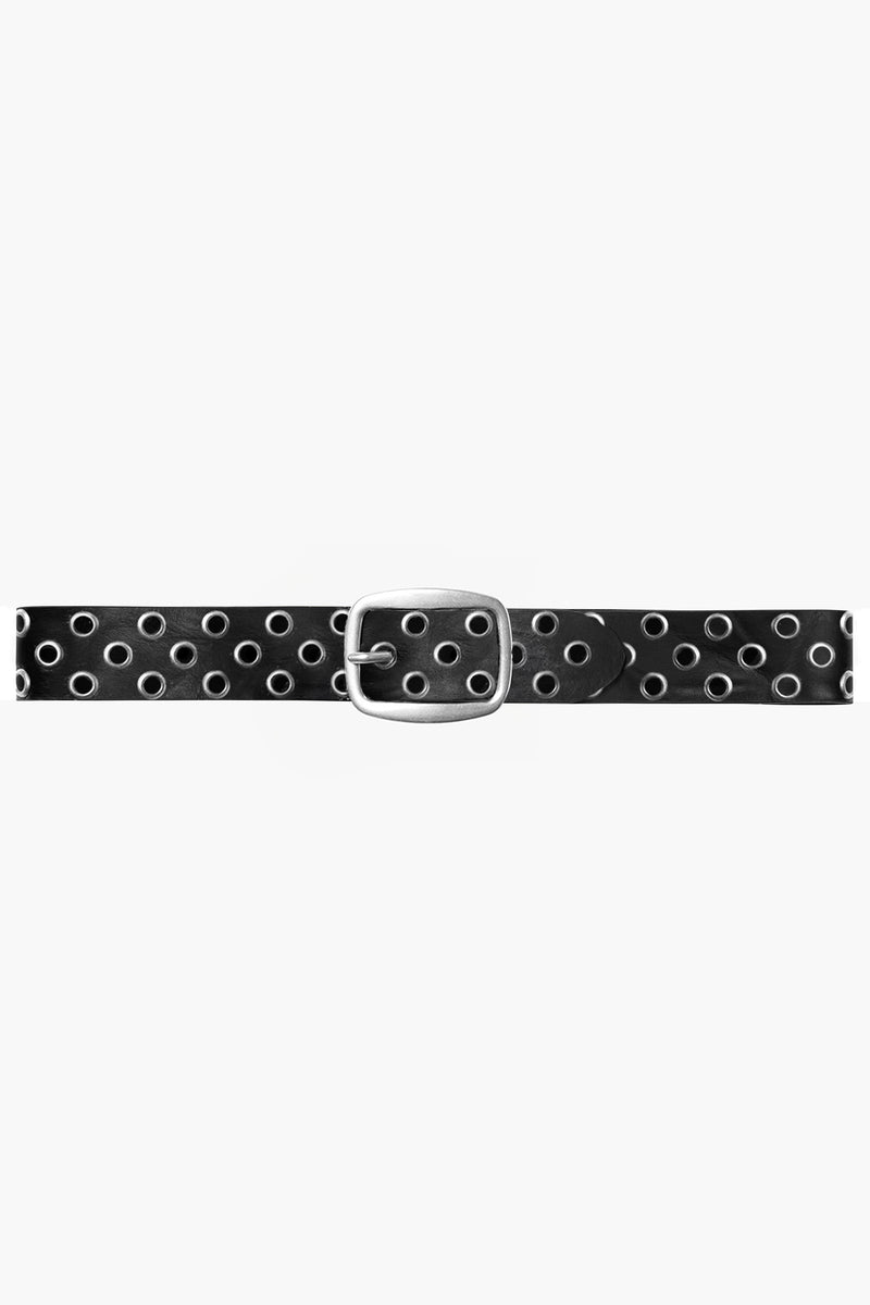 WEILAND BELT - BLACK LEATHER