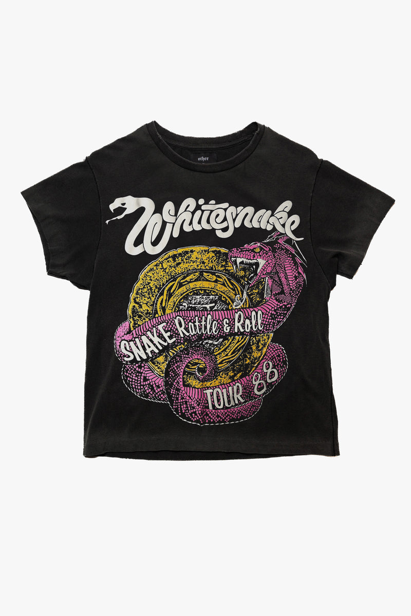 WHITESNAKE SNAKE RATTLE & ROLL TOUR 88 VINTAGE T-SHIRT