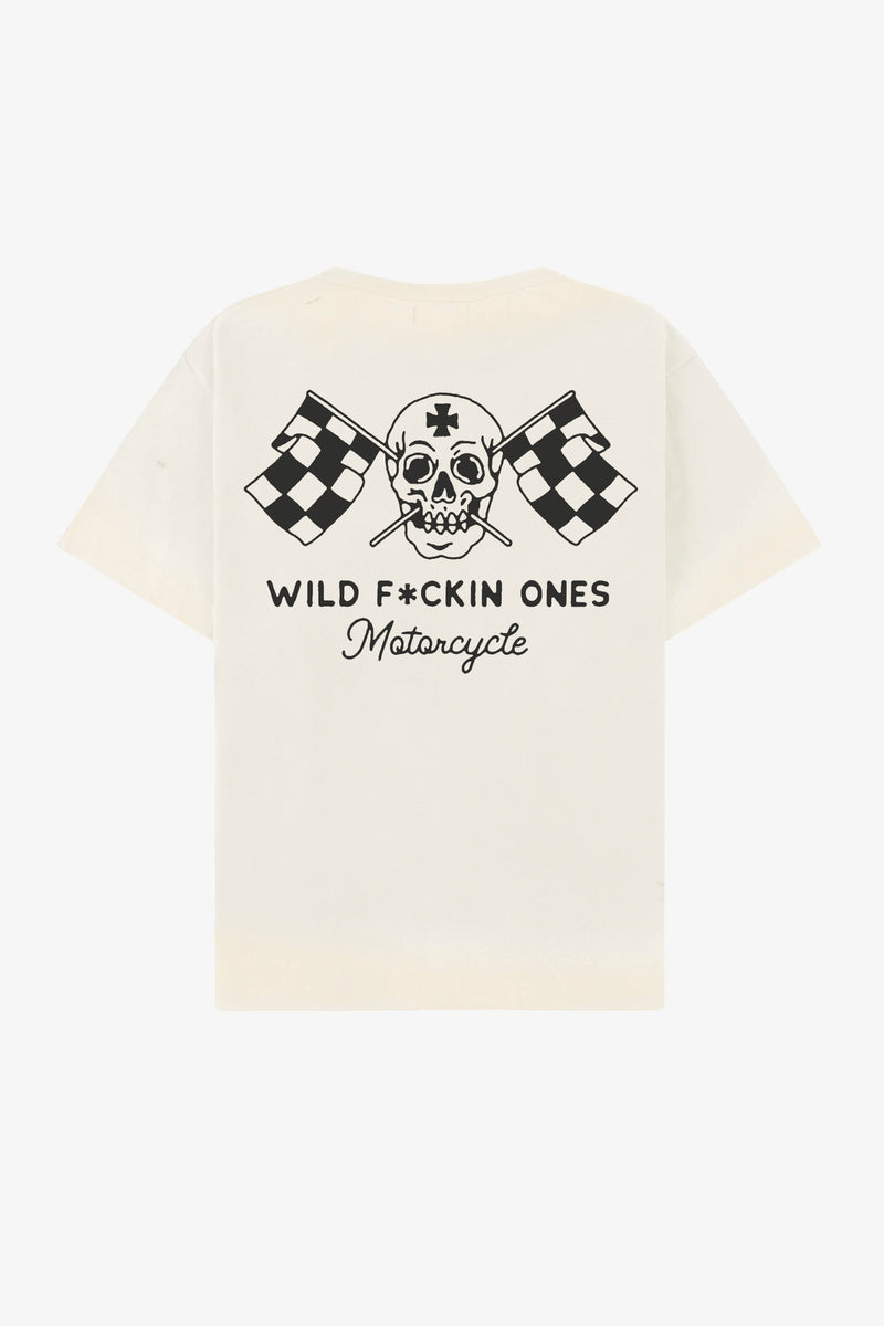 Wild Fuckin Ones Motorcycle Vintage Tee | Blonde